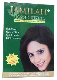 Excellent natural alternative to chemical hair dyes. Buy Jamilah Natural Black Henna 70 Grams