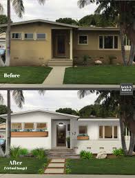 California Modern Home Exterior Makeover Ranch House Exterior House Paint Exterior An exterior makeover can maximize curb appeal and give your home a whole new look.