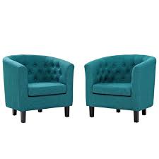 When it comes to your room decoration about chairs, one always feels that. Modway Prospect Tufted Accent Chair In Teal Set Of 2 Eei 3150 Tea Set