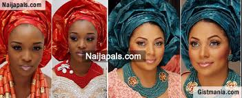 Anita okoye and paul okoye's marriage has crashed. Bridal Beauty Anita Isama Lola Omotayo Okoye Susan Peters Stunning Wedding Look Gistmania