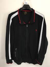 Black And Red Polo Jacket Mens 4xb Big Tall Polo Ralph Lauren Performance Track Jacket Black Red White Poloralphlauren Coatsjackets Track Jackets Black And Red Jackets