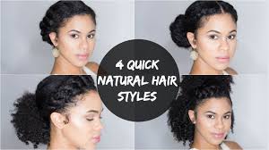 The big chop is a commitment that can't be immediately reversed. 4 Quick And Easy Natural Hair Styles Video Black Hair Information