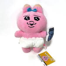 Pink Panchu Rabbit,stuffed Animal,plush Toy,personalized Gift,gift For,  Gift for Kids,easter Gift,hadehade