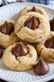 Perfect Peanut Butter Blossoms Crazy For Crust Peanut Butter Blossom Cookies Peanut Butter Cookie Recipe Chewy Peanut Butter Cookies