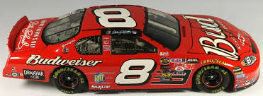 Deriving its name from the namesake monegasque city, the monte carlo was marketed as the first personal luxury car of the chevrolet brand. Dale Earnhardt Jr Signed Nascar 8 Budweiser 2004 Monte Carlo 1 24 Action Die Cast Car Pa Loa Pristine Auction