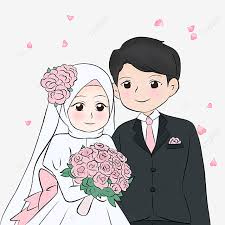 Jasa karikatur bekasi jasa melukis karikatur di bekasi. Gambar Ilustrasi Pasangan Pengantin Muslim Yang Lucu Pengantin Berhijab Mengenakan Gaun Putih Dan Memegang Buket Mawar Merah Muda Imut Pasangan Pengantin Yang Lucu Pernikahan Muslim Png Transparan Clipart Dan File Psd Untuk
