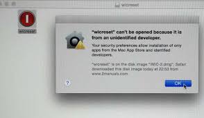 Mac Os X How To Install Wic Program From Unidentified Developers Wic Program Mac App Store Mac Os