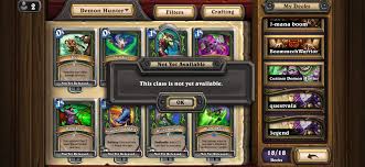 Find most popular hunter decks in different archetypes. Can T Edit Or Delete Demon Hunter Decks Blizzard Why Hearthstone