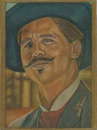 Now complete my own original one of a kind artwork “Michael Biehn Johnny  Ringo Tombstone” For sharing purposes hand drawn using graphite pencils