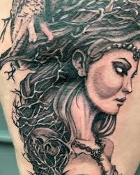 Made this Celtic witch for Renae back