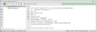 This sample uses a t:newtonsoft.json.serialization.camelcasenamingstrategy specified using a contract resolver to camel case serialized property names. Processing Json With Jackson Dzone Java