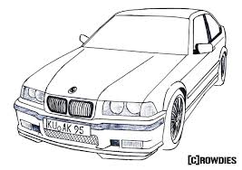 Drawing Zeichnung Bmw Araba Cizim