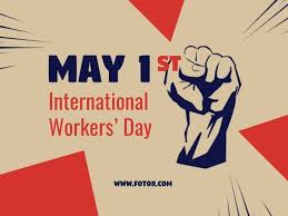 The history of international workers' day. Online International Workers Day Card Card Template Fotor Design Maker