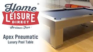 Designer Billiards Apex Pneumatic Pool Table Pool Table Billiards Luxury Pool