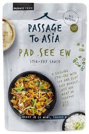 Coeliac menu / gluten free woc k bar. Pad See Ew Passage Foods