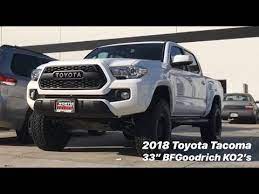If you want a level stance and run a 33 tall tire, readylift leveling kits offer you a quality leveling kit that includes differential drops and skid plate spacers. 2018 Tacoma 4x4 Fox Lift Spc Uca Aal 33 S Youtube
