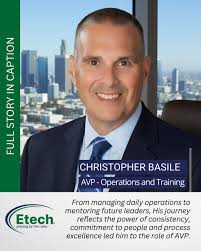 Leadership Journey: How Chris Basile Went from Contractor to AVP at Etech  Insights