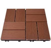 Carrelage de sol composite bois-plastique facile à réaliser ...