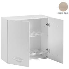 Pensile con ripiani 60x60 cm € 48 (15) altre opzioni. Argonauta Pensile Scolapiatti Per Cucina Olmo Cm 80x30xh 72 Con 2 Ante Eprice