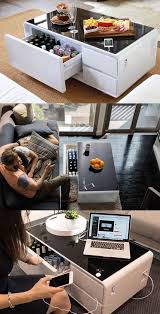 High Tech Coffee Table With Built In Cooler And Speakers Cool Coffee Tables Modern House Design High Tech Design