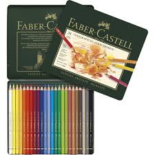 Polychromos Artists Color Pencils Tin Of 24 110024