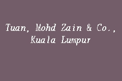 Suzilawati mohd zain‏ @monkeys_united 18 t18 tuntia sitten. Tuan Mohd Zain Co Kuala Lumpur Lawyer Firm In Mont