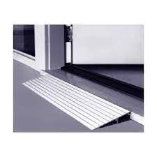 As mentioned above, none of these solutions will allow the sliding glass door to close and will have to be removable. Threshold Ramp 3 Made In Usa Aluminum Threshold Ramp For Wheelchairs And Scooters 600 Lb Capacity