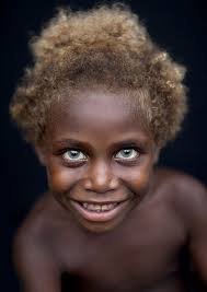 Many melanesians from the solomon islands have dark skin and blond hair. Black People With Blond Hair