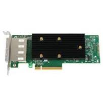 Broadcom 9400-16e Tri-mode SAS/SATA/NVMe Quad External SFF-8644 PCIe 3.1 x8  HBA