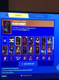 Fortnite Xbox Account W Black Knight And New Red Knight Red Knight Fortnite Blackest Knight