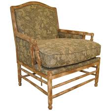 Shop french country arm chairs from pottery barn. French Country Bergere Style Armchair By Isenhour Furniture For Sale At 1stdibs
