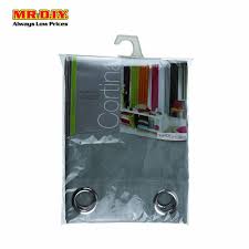 Bahan yang digunakan mesra poket dan. Mr Diy Curtain 140cm X 260cm Shopee Malaysia