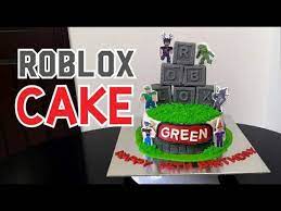 How to make a roblox noob birthday cake. How To Make A Roblox Cake A Decorating Tutorial Bakersdelight Youtube