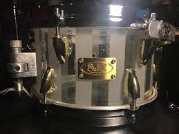 Sjc Custom Drums 10 X6 Acrylic Snare Drum 1 2 Thick Ebay Snare Drum Snare Drums