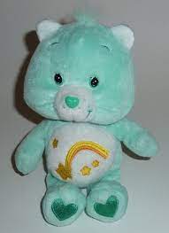 Amazon Com 8 Plush Care Bear Wish Bear Toys Games Teddy Bear Stuffed Animal Bear Plush