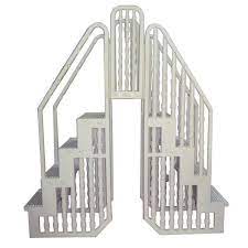 Confer Entry System For Above Ground Pools Warm Gray Walmart Com