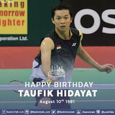 Di kolom caption, taufik ikut berduka cita. Badminton Talk On Twitter Happy Birthday To The Legendary Player Known For His Unique Backhand Smash Power Technique Our Former Olympic Gold Medalist Taufik Hidayat May You Always Be Healthy And Successful