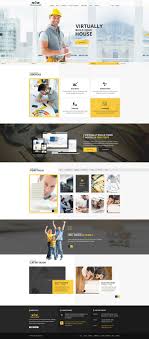 35 Best Construction Wordpress Themes 2020 Construction Website Web Layout Design Construction Website Templates