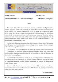 La fourmilière има 71 публикации в профила си в instagram. Devoir Na 2 Frana Ais 2ass1 2