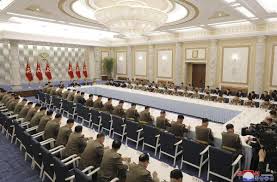 North Korean leader convenes military ...