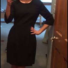 Black J Crew Teddie Dress Flattering Dresses Crew Dress Dresses