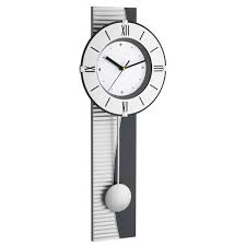 Buy Tfa Quincy Analogue Pendulum Wall Clock Silver And White 59cm Oh Clocks Beyond bright has been specialising in wall clocks since we started in 2012 and have sent wall clocks to every corner of australia.