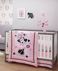 Its made with minnie mouse and pink and white polka mini dot fabric. Disney Minnie Mouse Crib Nursery Set Baby Girl S Bedroom Nursery Bedding Sets Baby Pumpenscout De