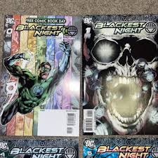 DC COMICS BLACKEST NIGHT 1-8 SET GREEN LANTERN JOHNS 2009/10 + FCBD / #1  3rd Prn | eBay