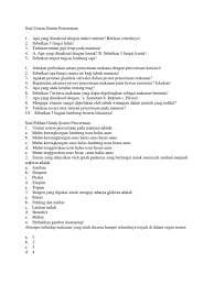 Terjawab • terverifikasi oleh ahli. Soal Essay Dan Jawaban Tentang Sistem Pencernaan