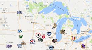 Bienvenido a nhl.com, el sitio oficial de la national hockey league. 2018 Ushl Map Map Sport Hockey Sports Team