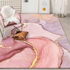 Dream Beautiful Carpets For Living Room Bedroom Rugs Kids Room Carpet Modern Fashion Abstract Watercolor Pink Gold Room Carpet Rugs On Carpet Beautiful Carpet