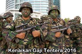 Kenaikan Gaji Tentera Atm 2016 Naik