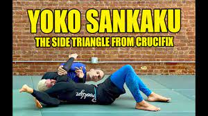 Yoko Sankaku (Side Triangle) from Crucifix: No Gi BJJ - YouTube