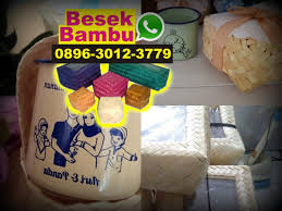 Jual Besek Bambu Walet 0896 30i2 3779 Whatsapp Menganyam Keranjang Anyaman Makanan Buatan